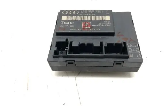 Audi A6 S6 C6 4F Door control unit/module 4F0959795F 4F0910795F 26072006