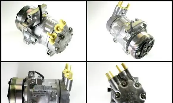 Peugeot 206 Air conditioning (A/C) compressor (pump) SD6V121432 101869 850418N
