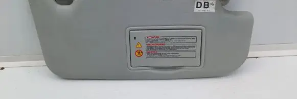 Nissan Qashqai Sun visor