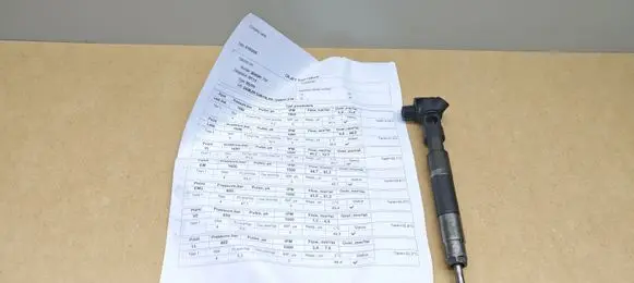 Mercedes-Benz C W204 Fuel injector A6510704987