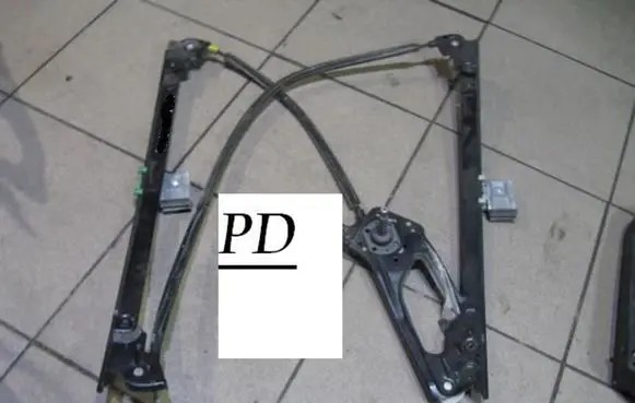 Seat Alhambra (Mk1) Front door manual window regulator 