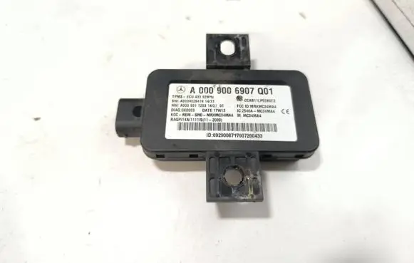 Mercedes-Benz C W205 Tire pressure control unit A0009006907 A0009028419 A0009017203