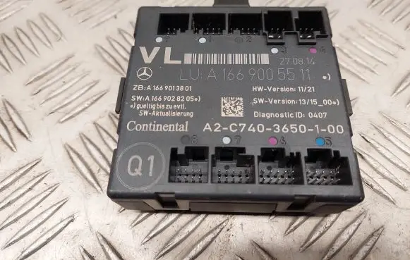 Mercedes-Benz GLA W156 Door control unit/module A1669005511