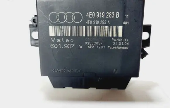 Audi A8 S8 D3 4E Parking PDC control unit/module 4E0919283B