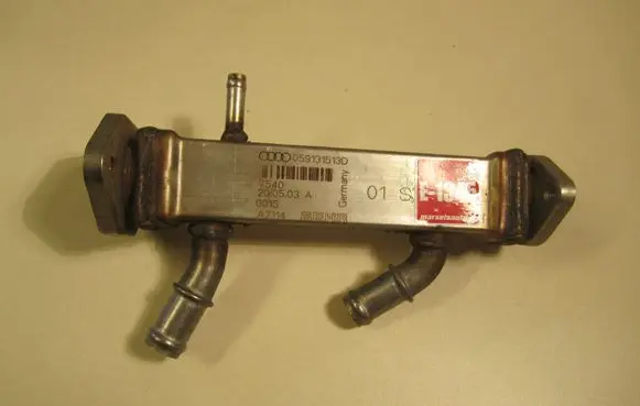 Audi A4 S4 B6 8E 8H EGR valve cooler 059131513D