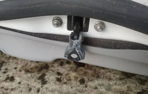 Toyota Highlander XU40 Rear door check strap stopper