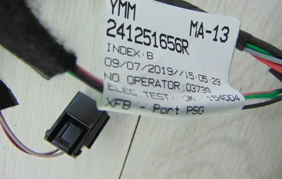 Renault Megane IV Front door wiring loom 241251656R
