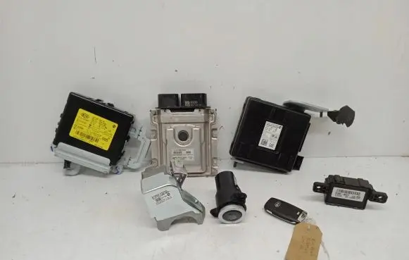 Engine ECU kit and lock set
