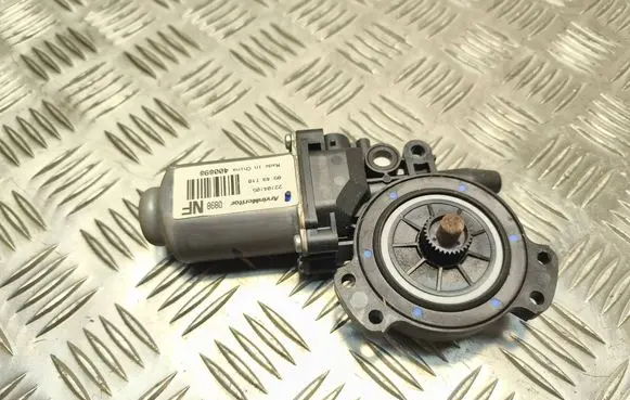 Rear door window regulator motor