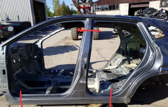 Nissan Qashqai J12 Pillar (middle) 