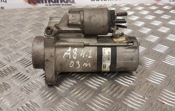 Audi A8 S8 D3 4E Starter motor 21B20014FB 077911023K D7GS7