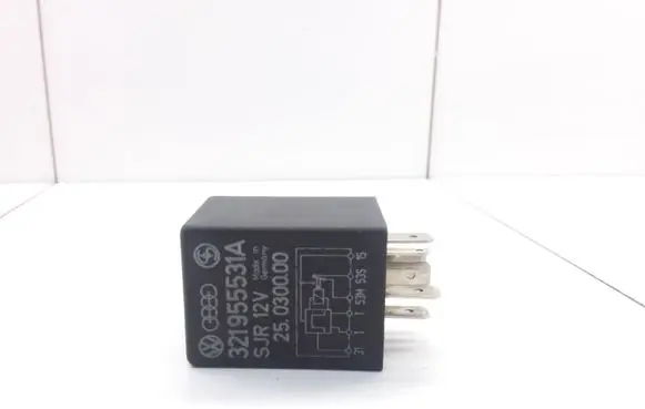 Volkswagen Golf II Hazard warning light relay 321955531A 25030000