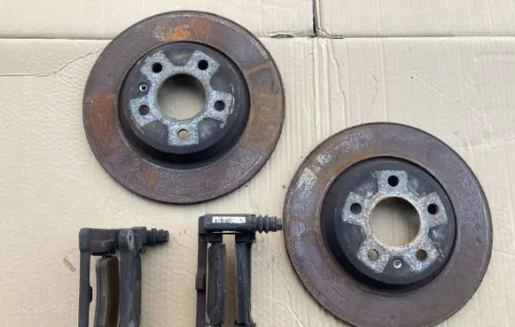 Audi A4 S4 B8 8K Rear brake disc HAMULCE