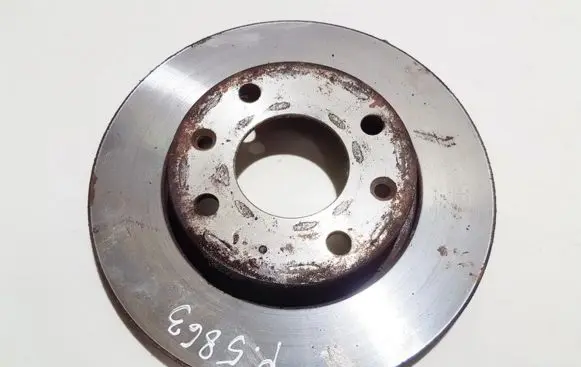 Peugeot 206 Front brake disc neventiliuojamas