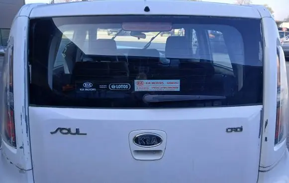 KIA Soul Tailgate/trunk/boot lid
