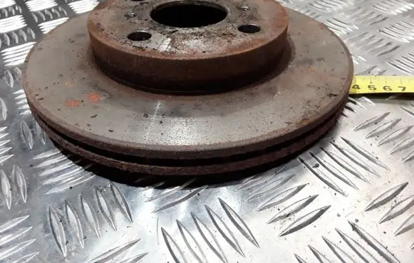 Toyota Yaris Front brake disc