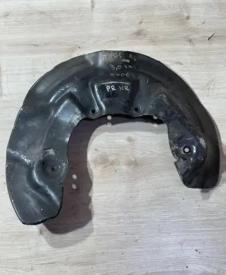Audi A6 S6 C6 4F Front brake disc dust cover plate 