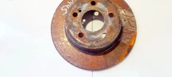 Mercedes-Benz C AMG W204 Rear brake disc neventiliuojamas