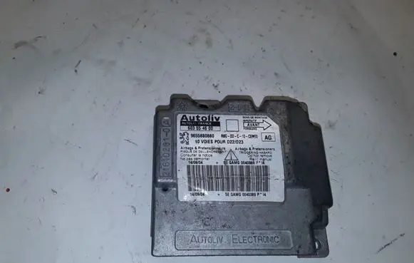 Peugeot 407 Airbag control unit/module 603554600 9655880880