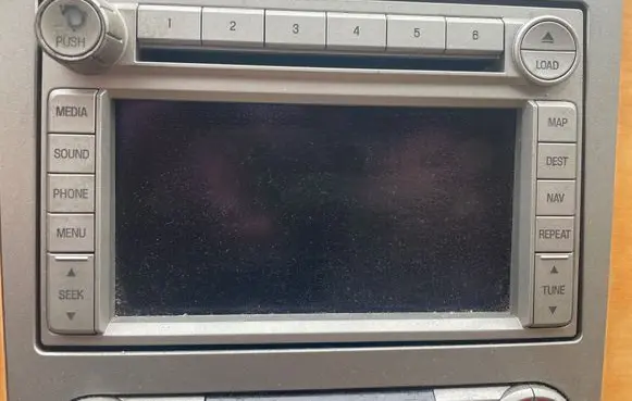 Lincoln Navigator Screen/display/small screen
