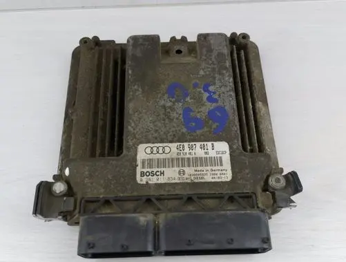 Audi A8 S8 D3 4E Engine control unit/module 4E0907401B 4E0910401A 0281011834