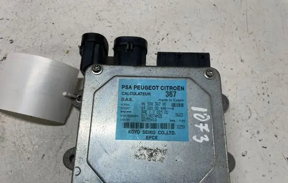 Citroen C3 Power steering control unit/module 9650836780 6900000498 G025541A