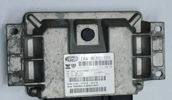 Citroen C3 Engine control unit/module 9665486580 IAW6LPC101