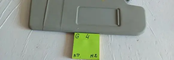 Volkswagen Polo IV 9N3 Sun visor 