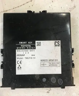 Toyota Corolla E160 E170 Other control units/modules 8999002241