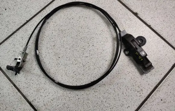 Mazda CX-9 Fuel cap flap release cable 