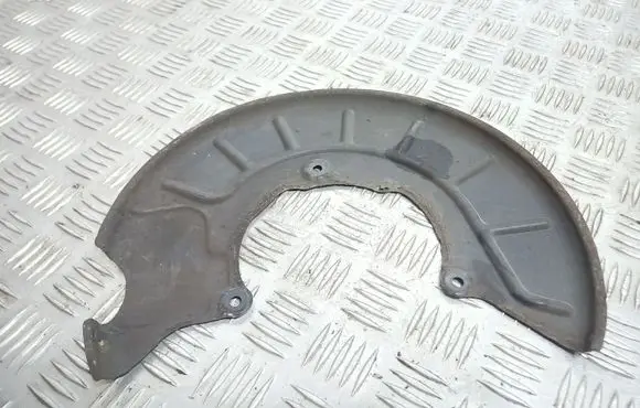 Volkswagen PASSAT B7 Front brake disc dust cover plate 