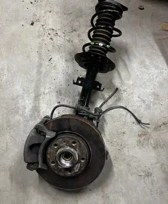 Renault Megane IV Front shock absorber with coil spring 543025418R 543206968R