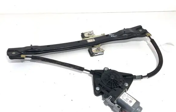 Volkswagen Up Front door window regulator with motor 1S3837462A