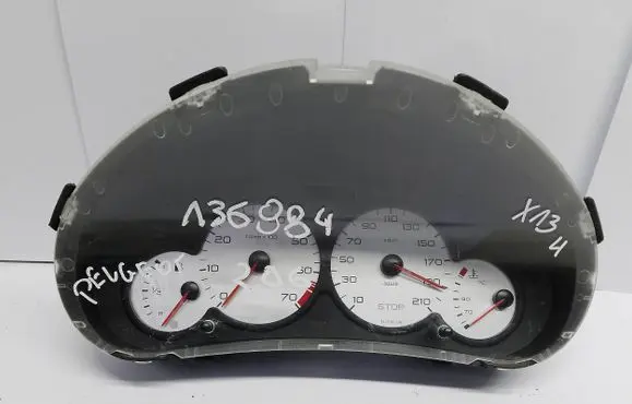 Peugeot 206 CC Speedometer (instrument cluster) 9648836680