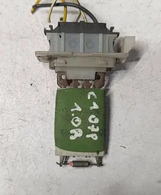 Heater blower motor/fan resistor