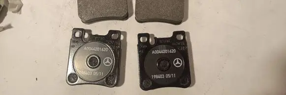 Mercedes-Benz CLK A209 C209 Brake pads (rear) A0044201620
