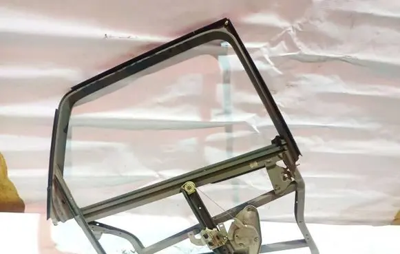 Audi A6 S6 C5 4B Sliding door window regulator with motor 4B0839398B