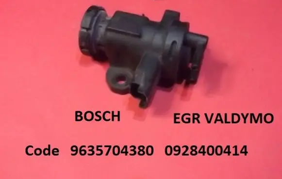 Citroen C3 Turbo solenoid valve 9635704380 0928400414