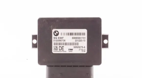 BMW 5 F10 F11 Hand brake control module 6858017 32620276A 23122010