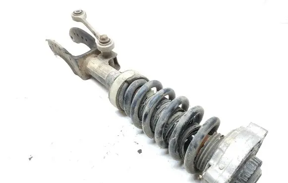 Audi Q7 4L Front shock absorber with coil spring 4L0412022B