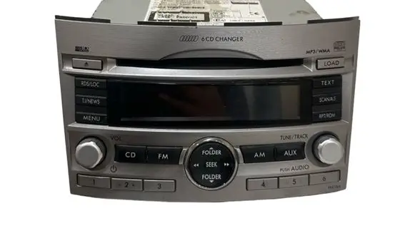 Subaru Outback Radio/CD/DVD/GPS head unit 86201AJ410 CQEF18AAD