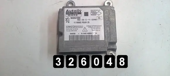 Peugeot 607 Engine control unit/module 9659531880