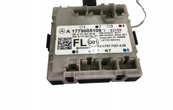 Mercedes-Benz A W177 Door control unit/module A1779005109