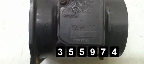 Audi A6 S6 C5 4B Mass air flow meter 078133471E