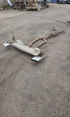 Porsche Cayenne (9PA) Muffler/silencer 