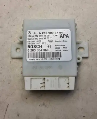 Mercedes-Benz E W212 Parking PDC control unit/module A2129003704 A2129011500