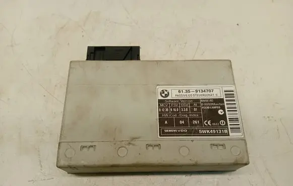 BMW 7 E65 E66 Keyless (KESSY) go control unit/module 9134707 5WK49131B