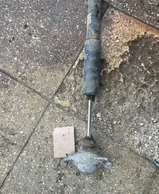Skoda Octavia Mk2 (1Z) Rear shock absorber/damper