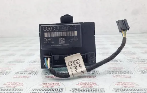 Audi A6 S6 C6 4F Door control unit/module 4F0959794F