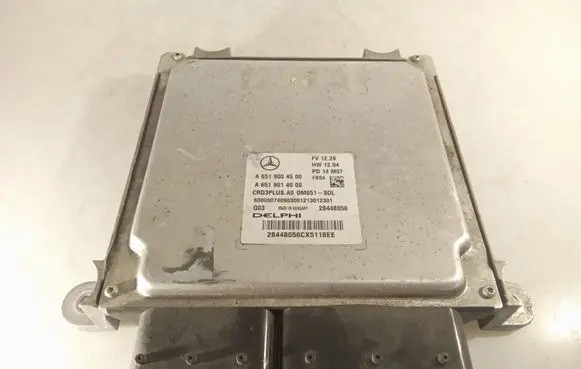 Mercedes-Benz C W205 Engine control unit/module A6519004500 A6519014000 X5218E2